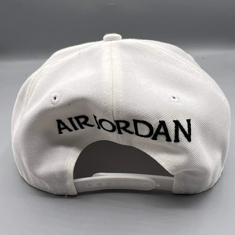 Air Jordan Pro Hat Men White‎ Embroidered Logo Jumpman Nike Snap Back Cap
